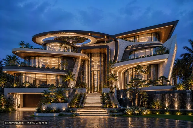 Arsitektur lokal Kabupaten Bengkalis — Graha Svarga