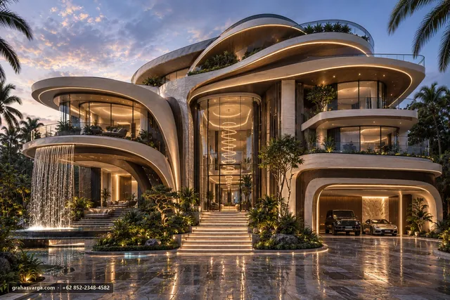 Arsitektur untuk Kabupaten Indragiri Hulu. — pandangan arsitektur 2