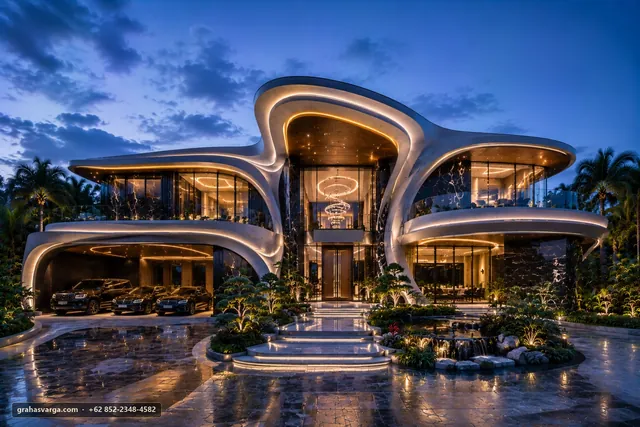 Arsitektur lokal Kabupaten Pelalawan — Graha Svarga